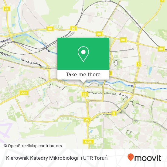 Mapa Kierownik Katedry Mikrobiologii i UTP