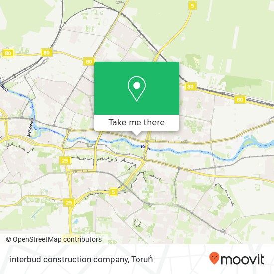 Mapa interbud construction company