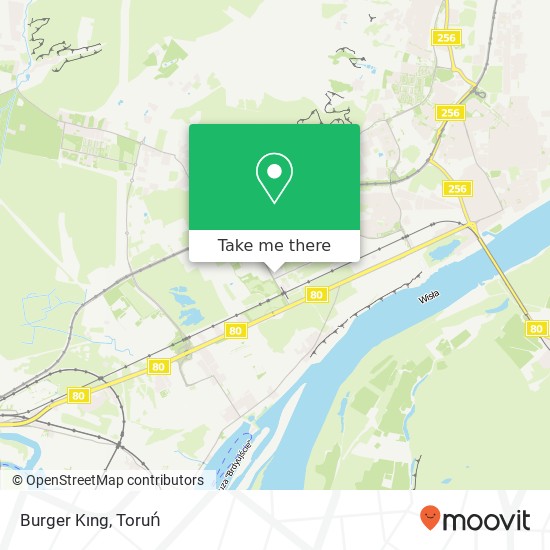 Mapa Burger Kıng