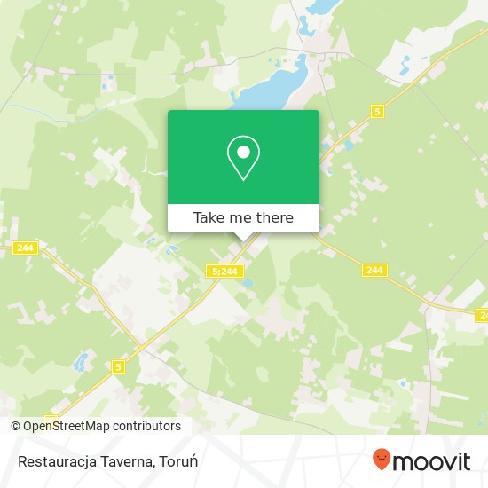 Mapa Restauracja Taverna