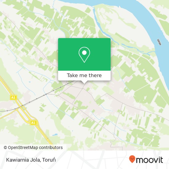 Mapa Kawiarnia Jola, ulica Zdrojowa 18 87-720 Ciechocinek
