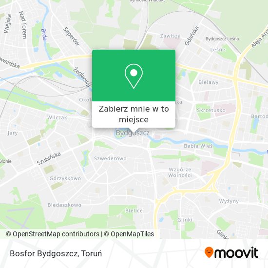 Mapa Bosfor Bydgoszcz
