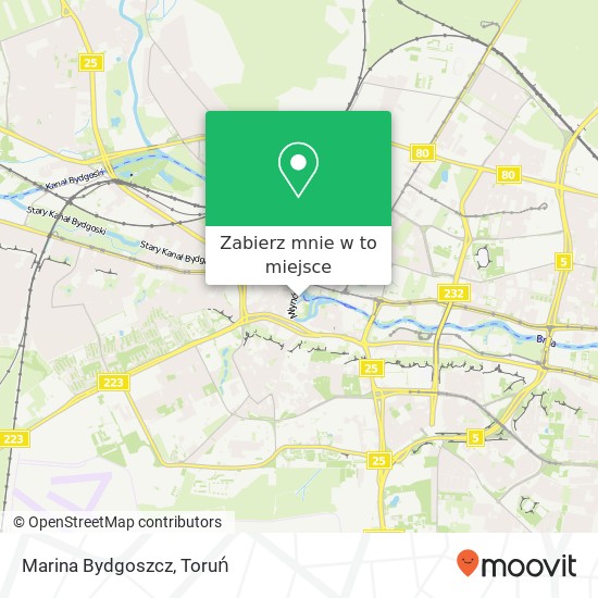 Mapa Marina Bydgoszcz