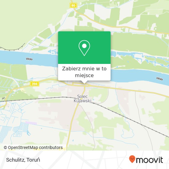 Mapa Schulitz