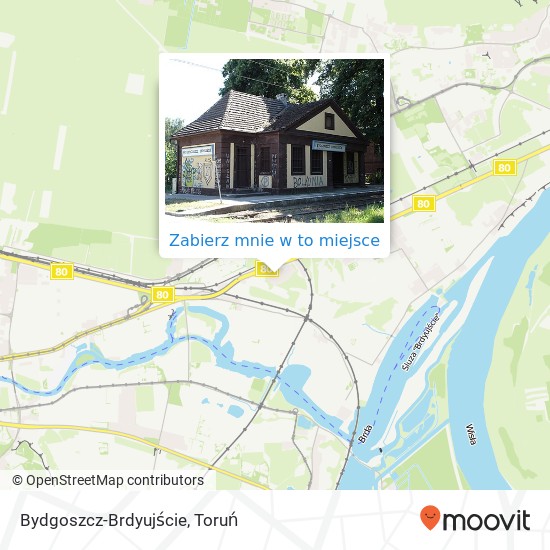 Mapa Bydgoszcz-Brdyujście
