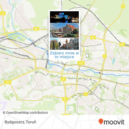 Mapa Bydgoszcz