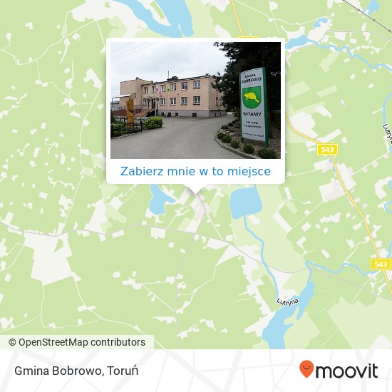 Mapa Gmina Bobrowo