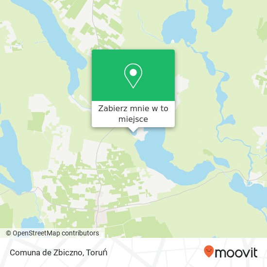 Mapa Comuna de Zbiczno