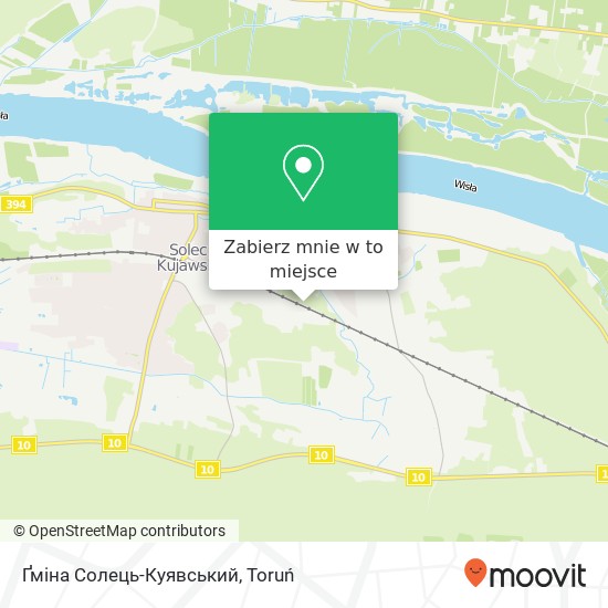 Mapa Ґміна Солець-Куявський