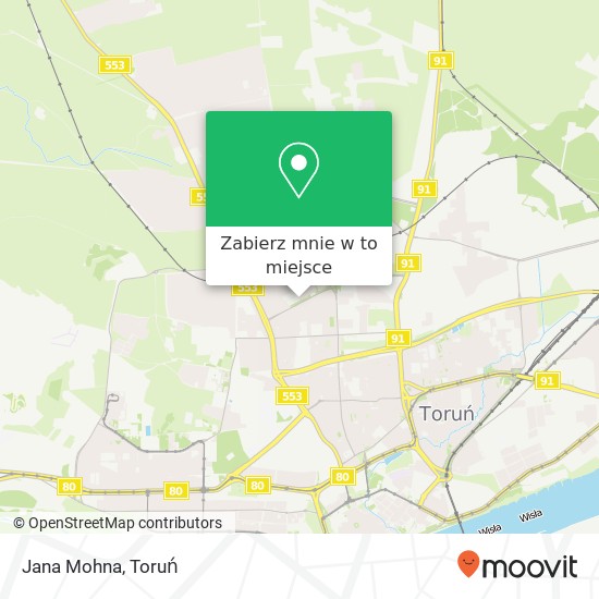Mapa Jana Mohna