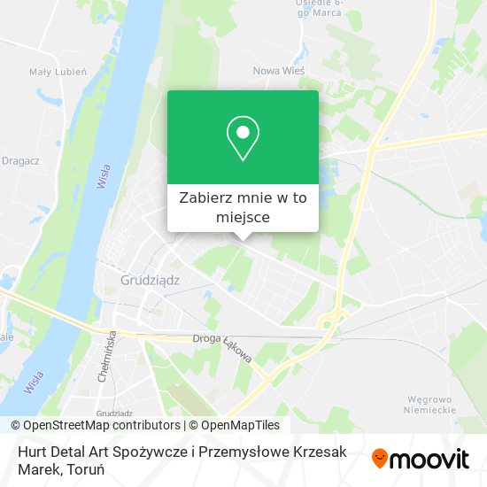 Mapa Hurt Detal Art Spożywcze i Przemysłowe Krzesak Marek