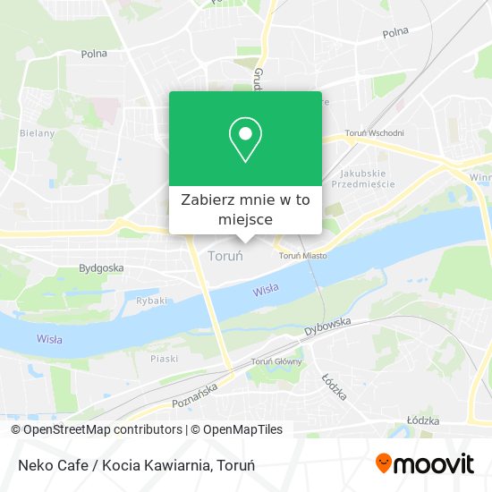 Mapa Neko Cafe / Kocia Kawiarnia