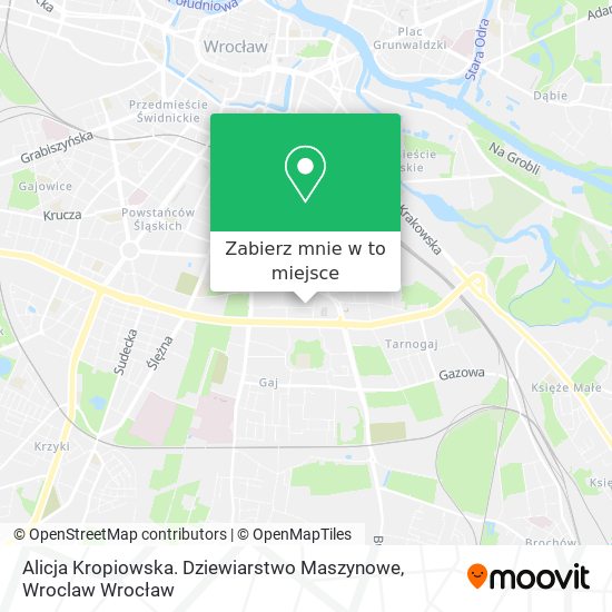 Mapa Alicja Kropiowska. Dziewiarstwo Maszynowe
