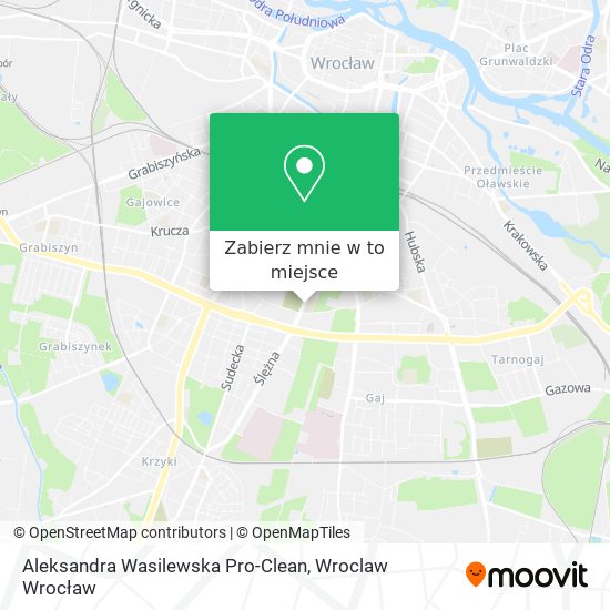 Mapa Aleksandra Wasilewska Pro-Clean