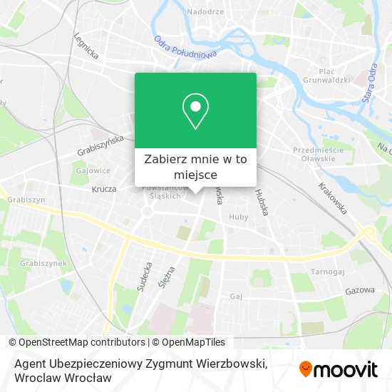 Mapa Agent Ubezpieczeniowy Zygmunt Wierzbowski