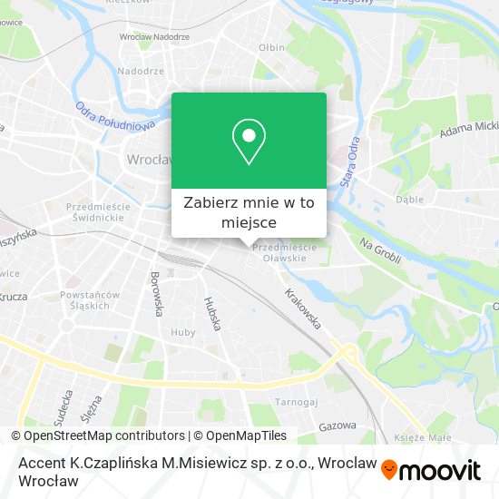 Mapa Accent K.Czaplińska M.Misiewicz sp. z o.o.