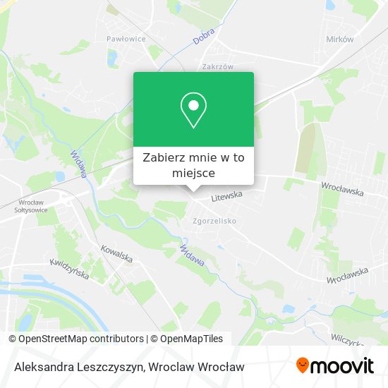 Mapa Aleksandra Leszczyszyn