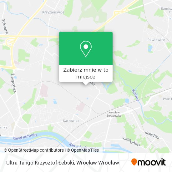 Mapa Ultra Tango Krzysztof Łebski