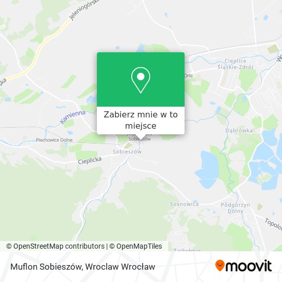 Mapa Muflon Sobieszów