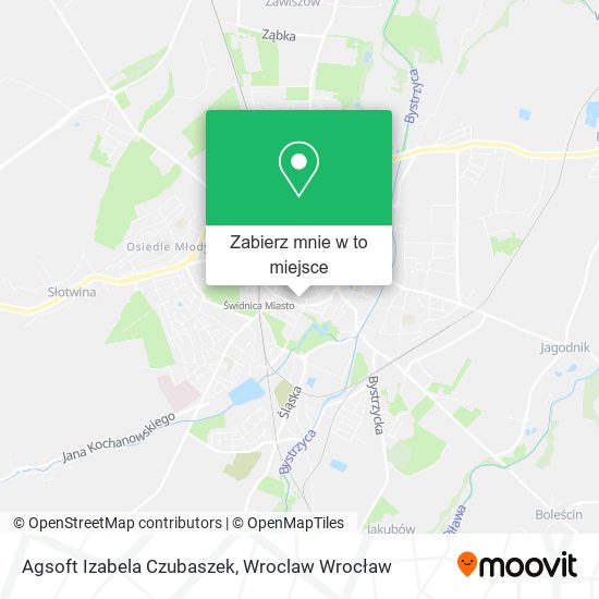 Mapa Agsoft Izabela Czubaszek