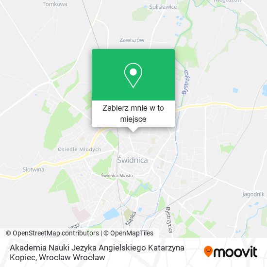 Mapa Akademia Nauki Jezyka Angielskiego Katarzyna Kopiec