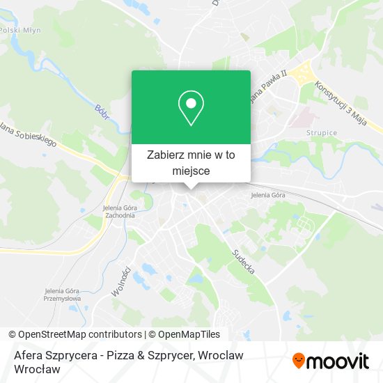 Mapa Afera Szprycera - Pizza & Szprycer