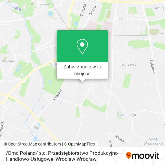 Mapa /Dmc Poland/ s.c. Przedsiębiorstwo Produkcyjno-Handlowo-Usługowe