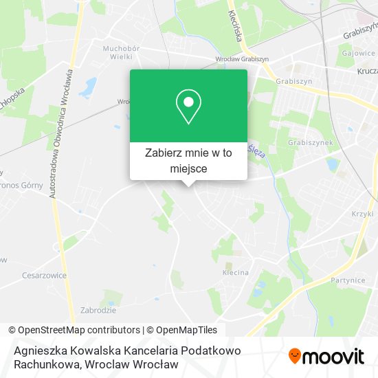 Mapa Agnieszka Kowalska Kancelaria Podatkowo Rachunkowa