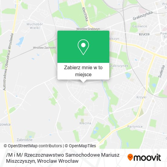 Mapa /M i M/ Rzeczoznawstwo Samochodowe Mariusz Miszczyszyn