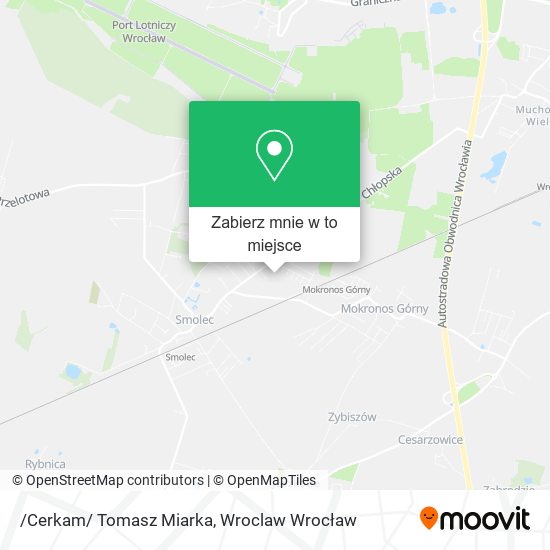 Mapa /Cerkam/ Tomasz Miarka