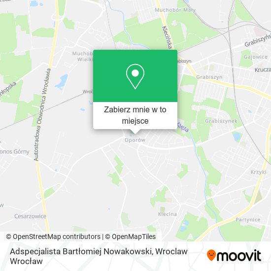 Mapa Adspecjalista Bartłomiej Nowakowski