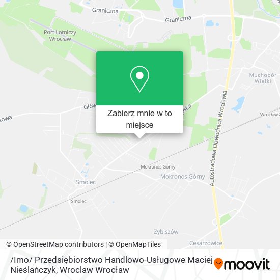 Mapa /Imo/ Przedsiębiorstwo Handlowo-Usługowe Maciej Nieślańczyk