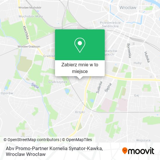 Mapa Abv Promo-Partner Kornelia Synator-Kawka