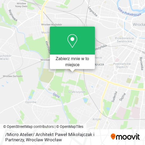 Mapa /Micro Atelier/ Architekt Paweł Mikołajczak i Partnerzy