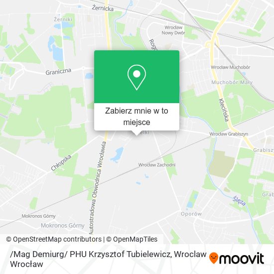 Mapa /Mag Demiurg/ PHU Krzysztof Tubielewicz