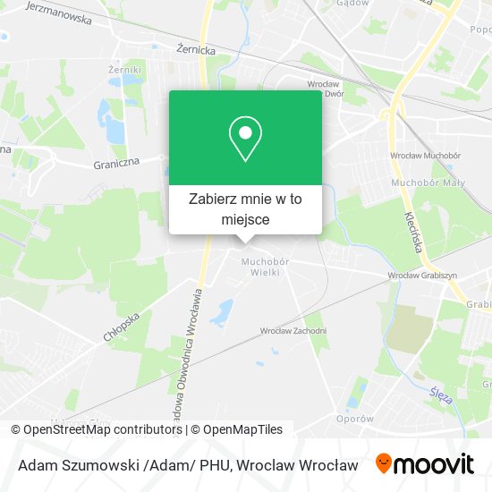 Mapa Adam Szumowski /Adam/ PHU