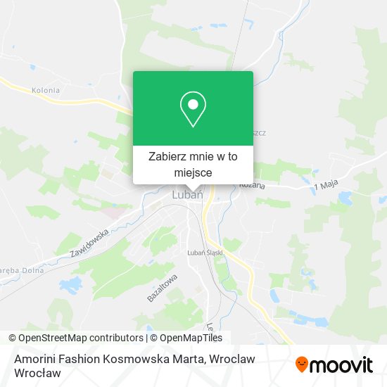 Mapa Amorini Fashion Kosmowska Marta