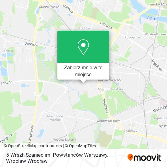 Mapa 5 Wrszh Szaniec im. Powstańców Warszawy