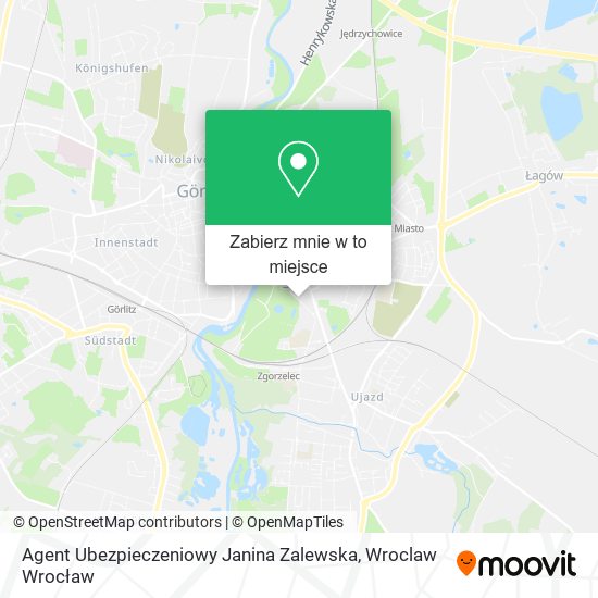 Mapa Agent Ubezpieczeniowy Janina Zalewska