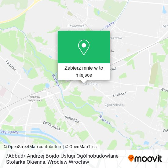 Mapa /Abbud/ Andrzej Bojdo Usługi Ogólnobudowlane Stolarka Okienna