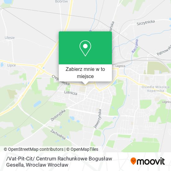 Mapa /Vat-Pit-Cit/ Centrum Rachunkowe Bogusław Gesella