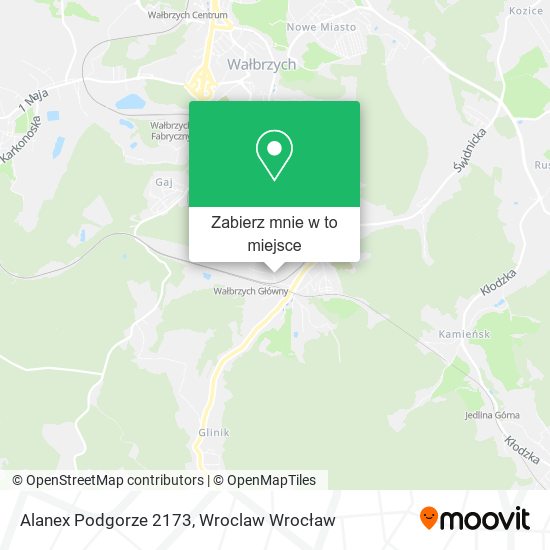 Mapa Alanex Podgorze 2173
