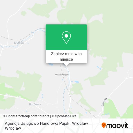 Mapa Agencja Uslugowo Handlowa Pajaki