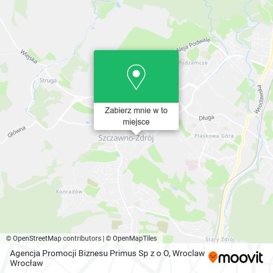 Mapa Agencja Promocji Biznesu Primus Sp z o O