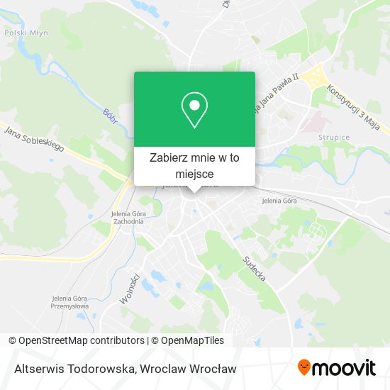 Mapa Altserwis Todorowska