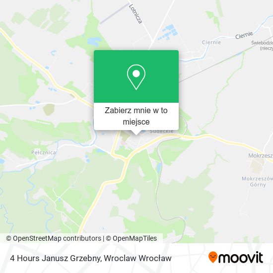 Mapa 4 Hours Janusz Grzebny