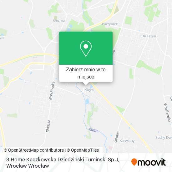 Mapa 3 Home Kaczkowska Dziedziński Tumiński Sp.J