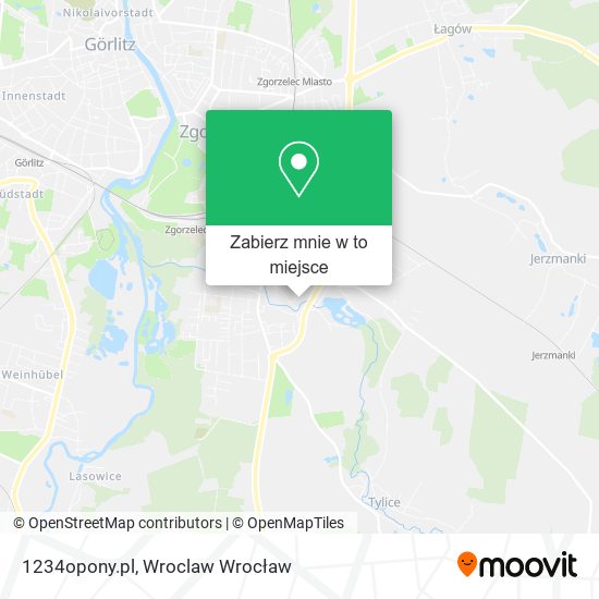 Mapa 1234opony.pl