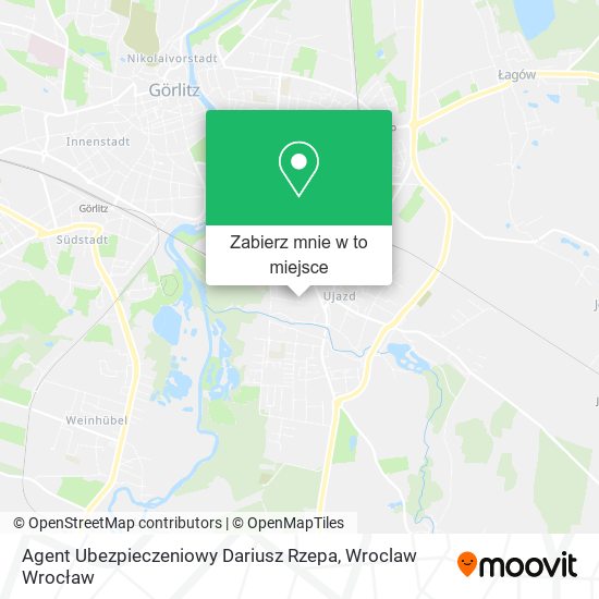 Mapa Agent Ubezpieczeniowy Dariusz Rzepa