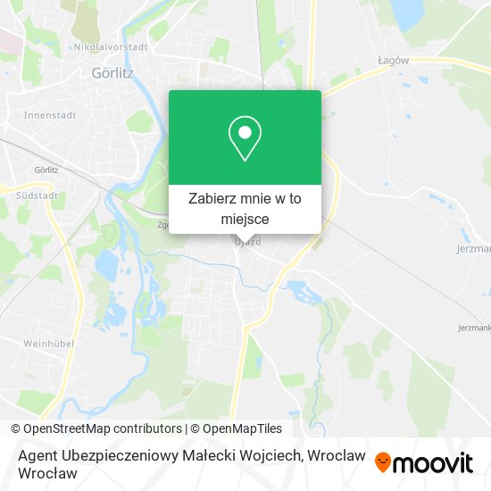 Mapa Agent Ubezpieczeniowy Małecki Wojciech